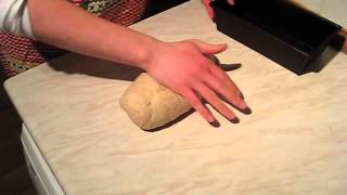 Shaping Bread Dough Into A Loaf