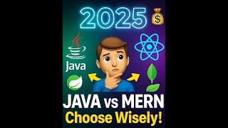 Full-Stack Java vs MERN in 2025 🔥 Best Career Choice for MCA & IT Students 💻📈 | High Salary Roadmap