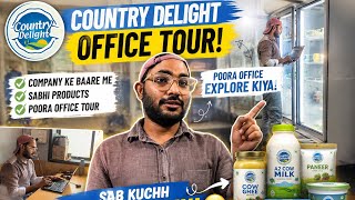 Finally Explored My Country Delight Office 🥛|| CONTRY DILIGHT || MUMBAI || #countrydelight