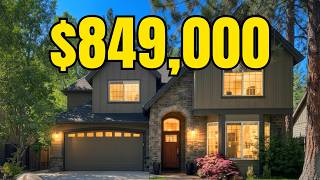 SW Bend Oregon Home Tour: 3-Car Tandem Garage + Office! (River Canyon Estates)