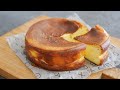 セリアミックス粉でバスク風チーズケーキ作ってみた! | Baked Cheese Cake