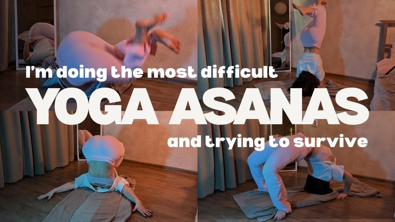 Beginner Tries Advanced Yoga Poses — Expectations vs Reality
