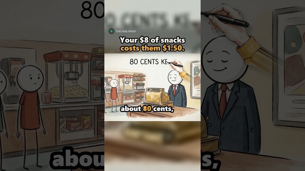 Your $8 of Movie Snacks Costs the Theater $1.50
