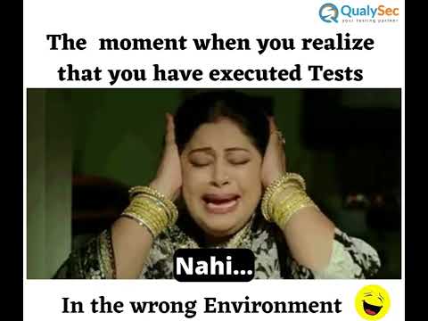 Software Tester meme🤣😂| funny meme videos | Qualysec