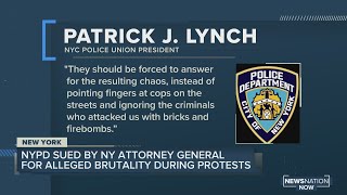 NY AG announces first-ever lawsuit against NYPD over conduct during summer protests