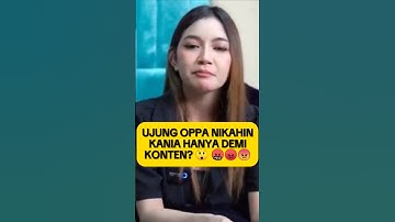 Ujung Oppa Nikahi Kania Hanya Demi Konten? Kania Curhat Tak Diberi Nafkah#shortvideo #podcast