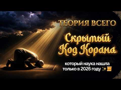 ТЕОРИЯ ВСЕГО: Скрытый Код Корана, который наука нашла только в 2026 году 🌌✨📜