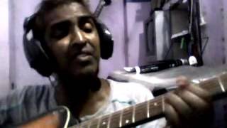 Video thumbnail of "GUITAR CHORDS OF ROZ ROZ ANKHON TALE"