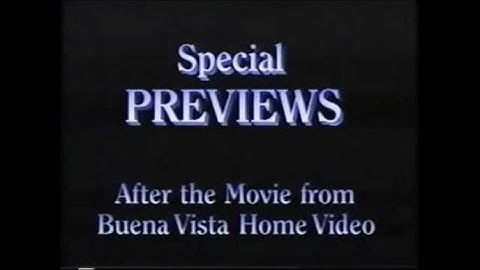 Special Previews & Feature Presentation Rare