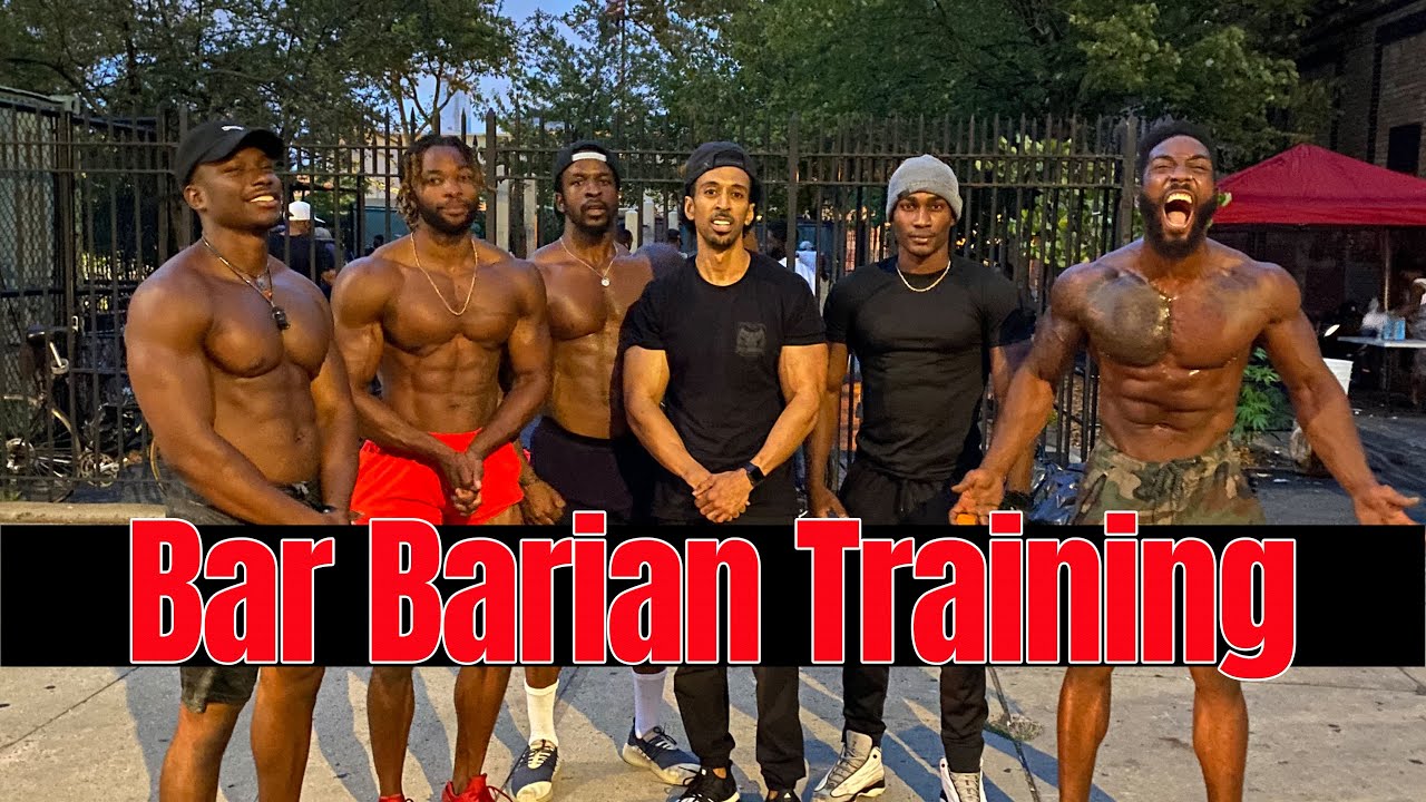 10 Minute Pullups and Pushups Workout | Bar Barians Training Ft Zef