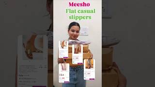 Flat casual slippers for women #meeshohaul #meeshofinds #youtubeshorts #trending #viral #shorts