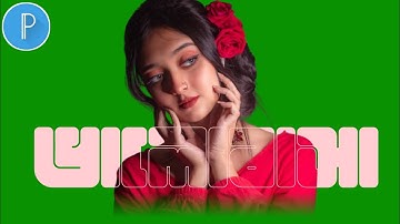 How To Make Transparent Text Effect in Pixellab | Text Effect Tutorial |