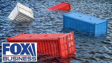 SOMETHING NEFARIOUS? Containers plunge into ocean in strange shipping mishap