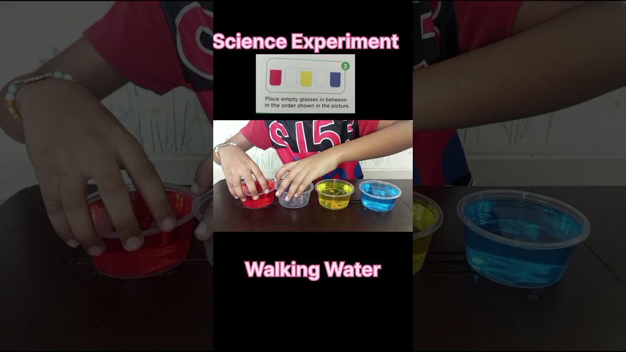 Walking Water Science Experiment Shorts Shortsfeed