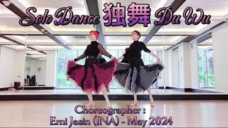 Solo Dance [独舞] Du Wu | Demo | LINE DANCE | Erni Jasin (INA) - May 2024