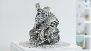 Erik & Martin Demaine: Puzzling With Paper - featured in the SCIENCE episode & on view until 1/4/25