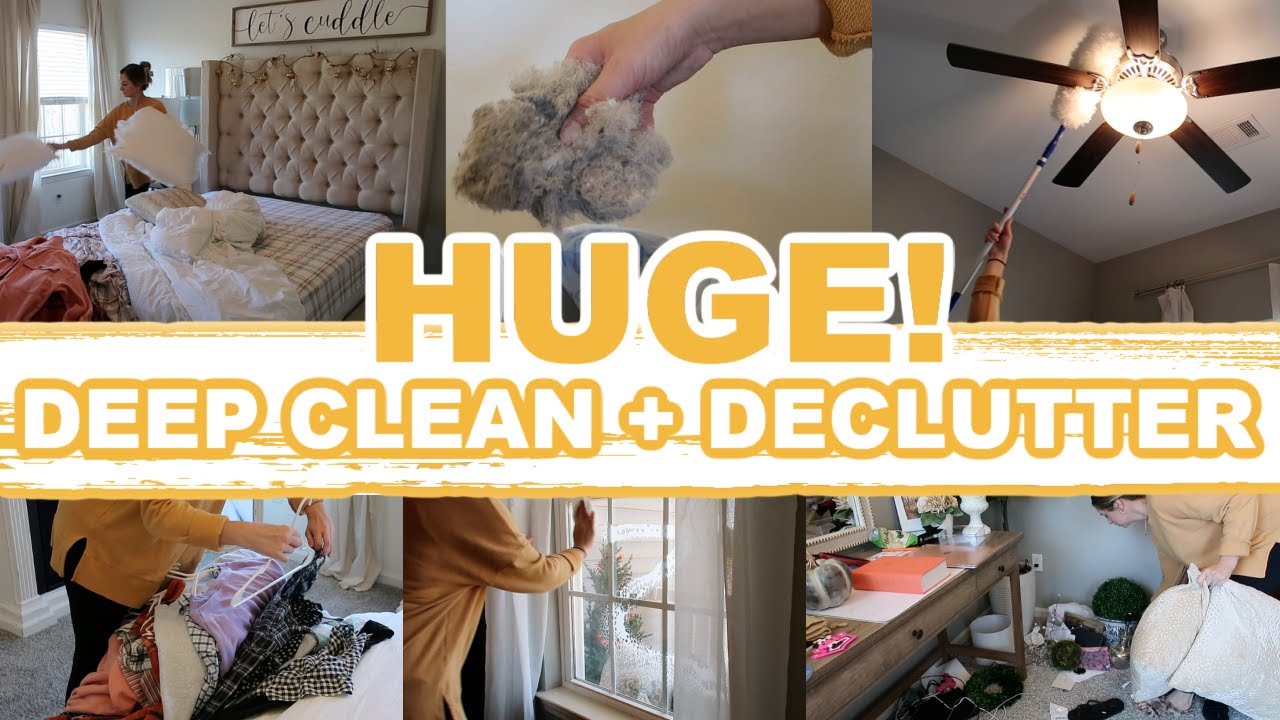 2023 HUGE CLEAN + DECLUTTER!! | EXTREME CLEAN WITH ME | FALL CLEANING ...