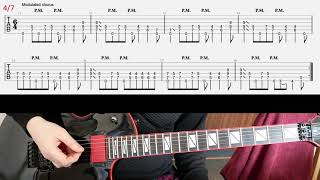 Metallica Until It Sleeps rhythm guitar lesson