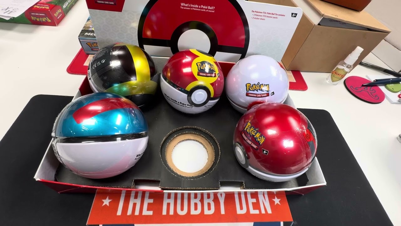 Winter 2025 Pokemon Pokeball Tin Opening, What's inside the ball