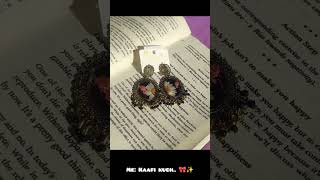 resin jewellery made with real flowers.. 🌸🌼🌹🎀#jewellery #jhumka #bracelet #earrings