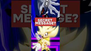 There is a SECRET MESSAGE in Sonic Speed Simulator! 😮🔥 Net Worth