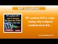 WP Localhost 2015 Review | WP Localhost | Wordpress Plugin