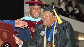 Brother Graduates South SC HBCU At 79 To honor Our FBA Ancestors Killed In 60s#blacknews#sc#hbcu#FBA