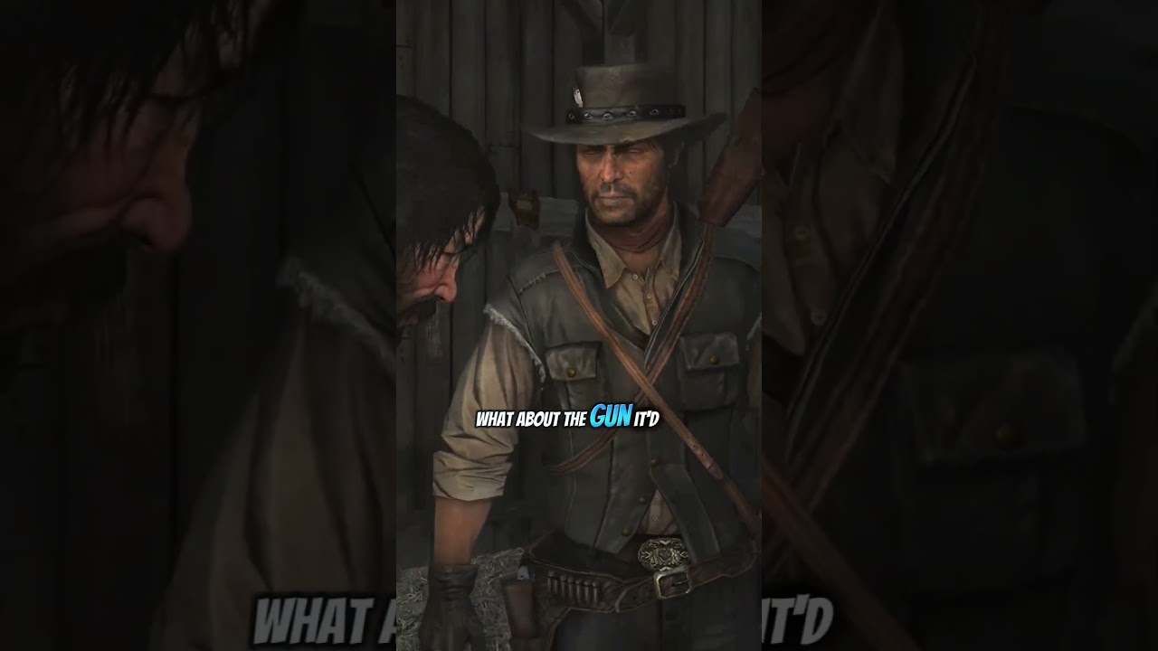 What about the gun - Red Dead Redemption