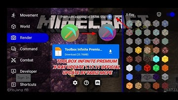 TOOLBOX FOR MCPE 1.17.11.01 INFINITE TIME X-RAY UPDATE BY FARIZ MCPE