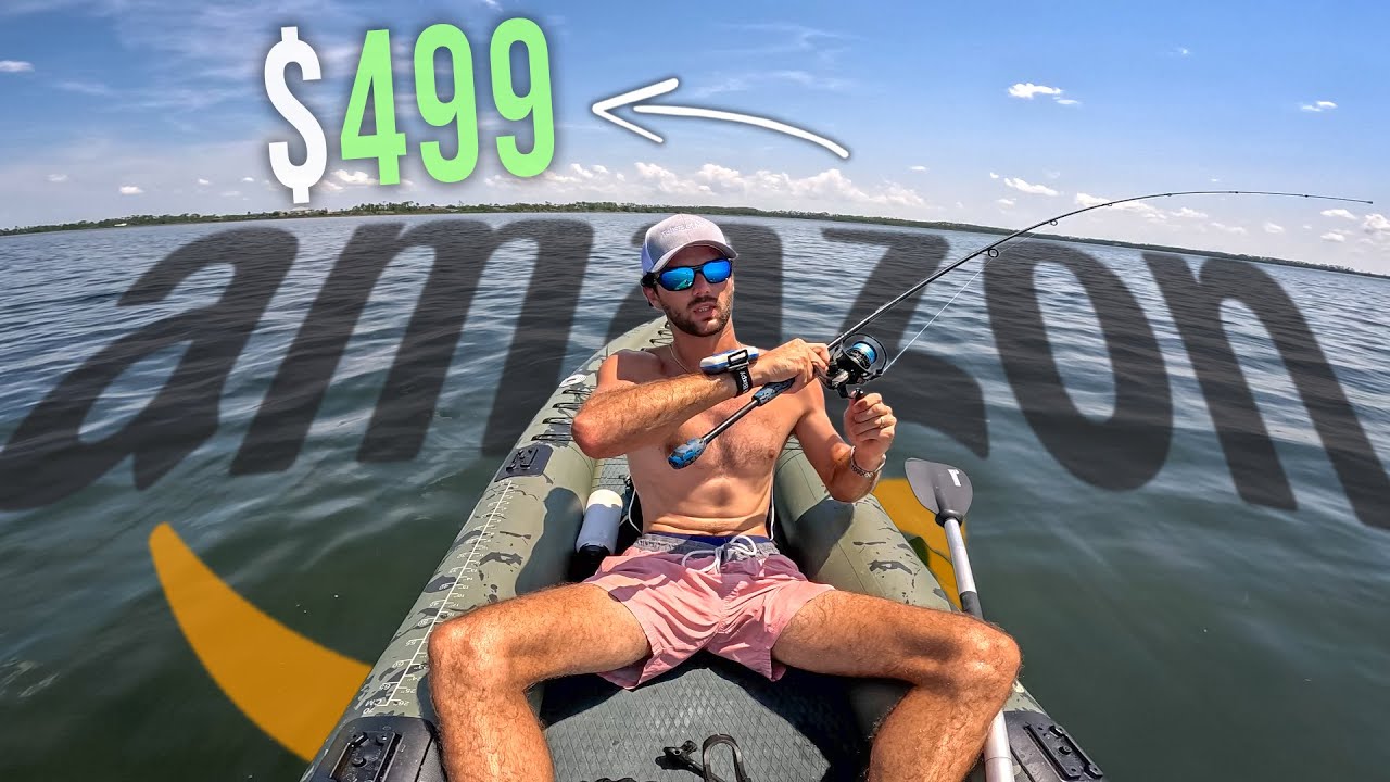 SMASHING Fish in Amazons CHEAPEST Fishing Kayak! ($499)
