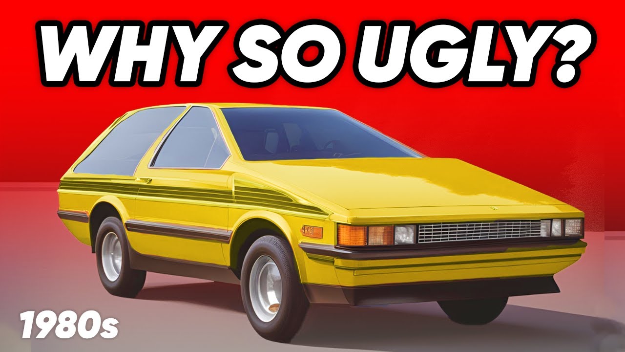 20 UGLIEST Cars Of The 1980's