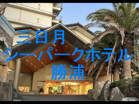 三日月シーパークホテル勝浦の和洋室オーシャンビュー最高