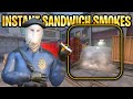 Learn Train INSTANT Sandwich Smokes in UNDER 3 Minutes