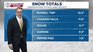 Northeast Ohio Weather Impact forecast: Widespread snow arrives Saturday into Sunday