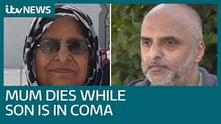 Coronavirus survivor whose mum died in same hospital visits grave for first time | ITV News