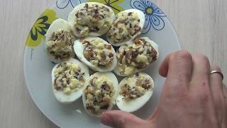 Фаршированные яйца 🥚 Рецепт! Фаршированные яйца 🥚 Рецепт!