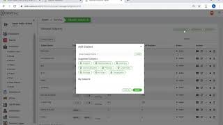 How To Map Class-Sec-Subject Teacher | Vawsum