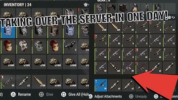 TAKING OVER A SERVER IN ONE DAY (pt2)|Rust Console /PS5