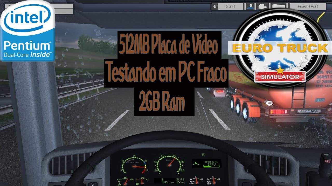 EURO TRUCK SIMULATOR 1 - JOGO PARA PC FRACO COM