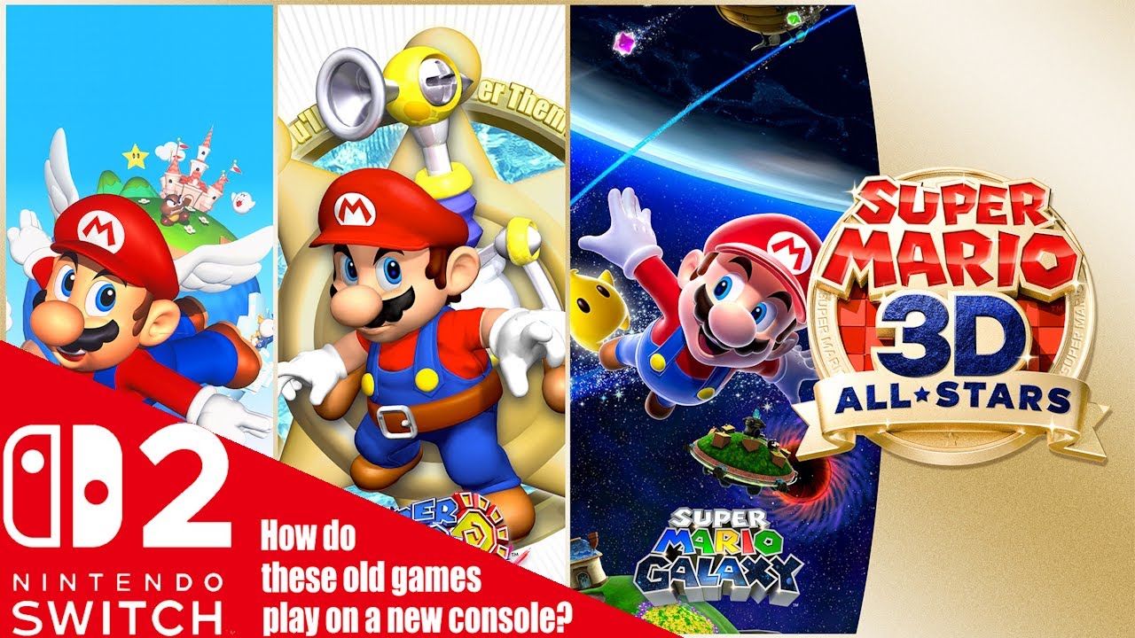 Nintendo Switch 2 Game Testing - Super Mario 3D All-Stars - No