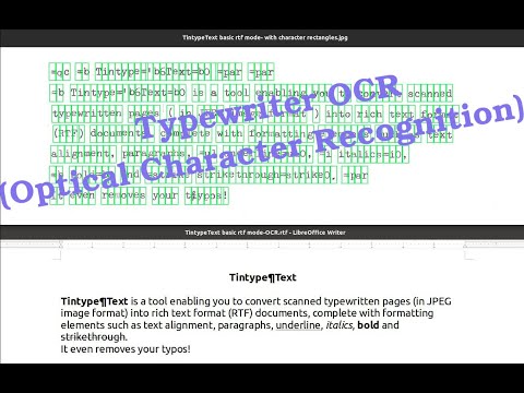 TintypeText typewriter OCR: Python File 1 "create_rectangles.py" (Instructions video 2)