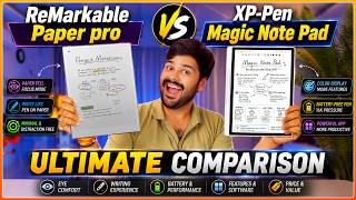 XP-Pen Magic Note Pad vs reMarkable Paper Pro ⚡Best Digital Notebook Comparison 2026 | Worth Buying