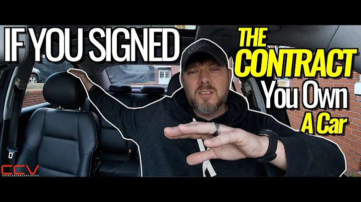 You SIGNED A CONTRACT You PURCHASED a CAR | CHAD Makes It Easy to Understand - Car Biz Tips | Part 1