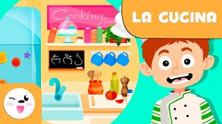 Vocabolario della cucina per i bambini