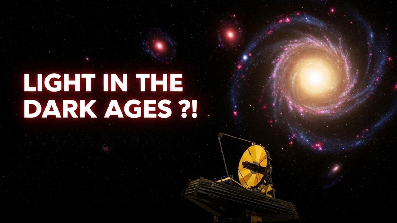 James Webb Found Light From a Time We Thought Was Completely Dark