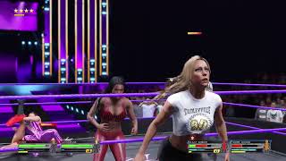 Wwe 2K22 Jaqueline And Ivory Vs Stacy Keibler & Torrie Wilson