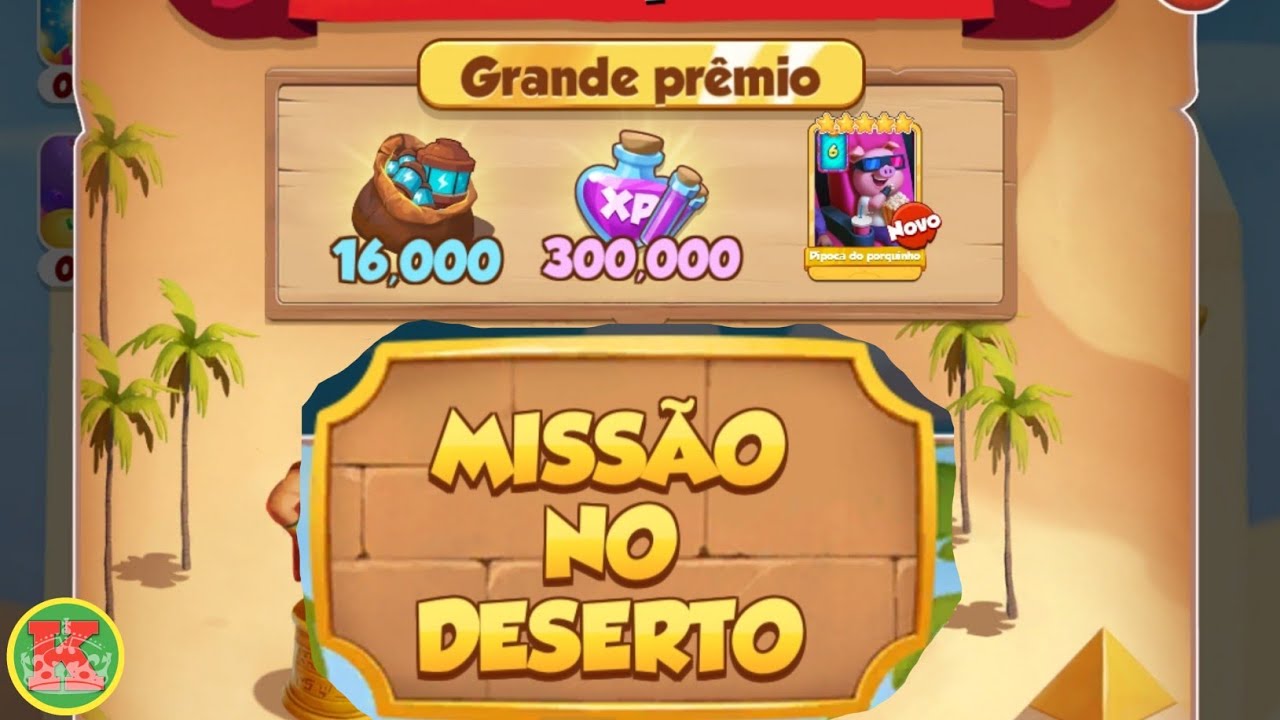 Missão no deserto 18 mil giros no [Coin Master] 