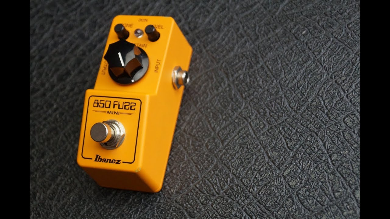 Ibanez FZ 850 Fuzz Mini - YouTube