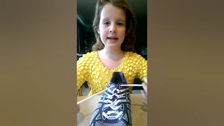 Spencer's lesson on tying shoes