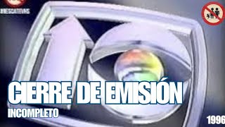 Canal 10: Sign-off (1996). Incomplete.